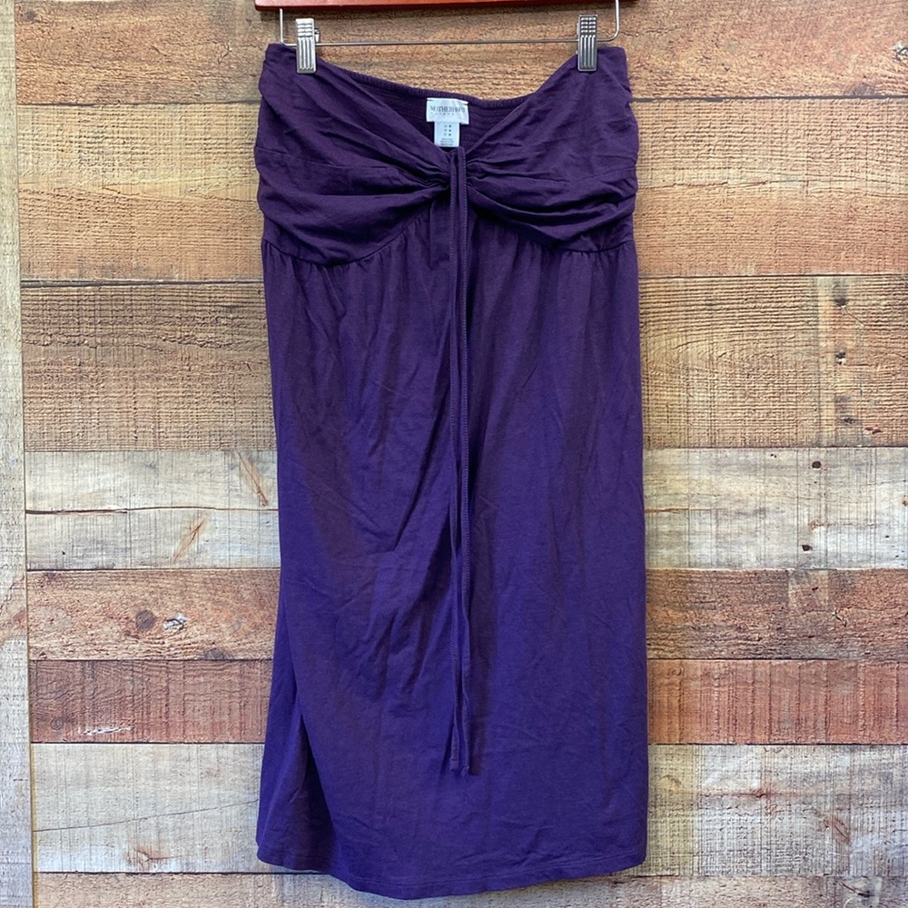 Motherhood Maternity Strapless Tunic